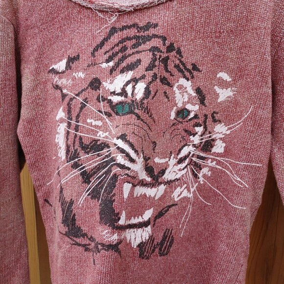 ONLY TIGER SWEATER LIKE LUREX TIGER L/S Sweat M - Picture 2 of 5